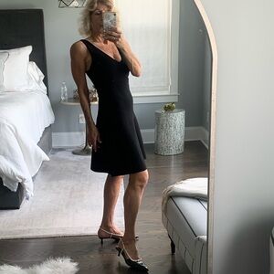 NWOT Bailey 44 fit and flare knit sleeveless dress size S